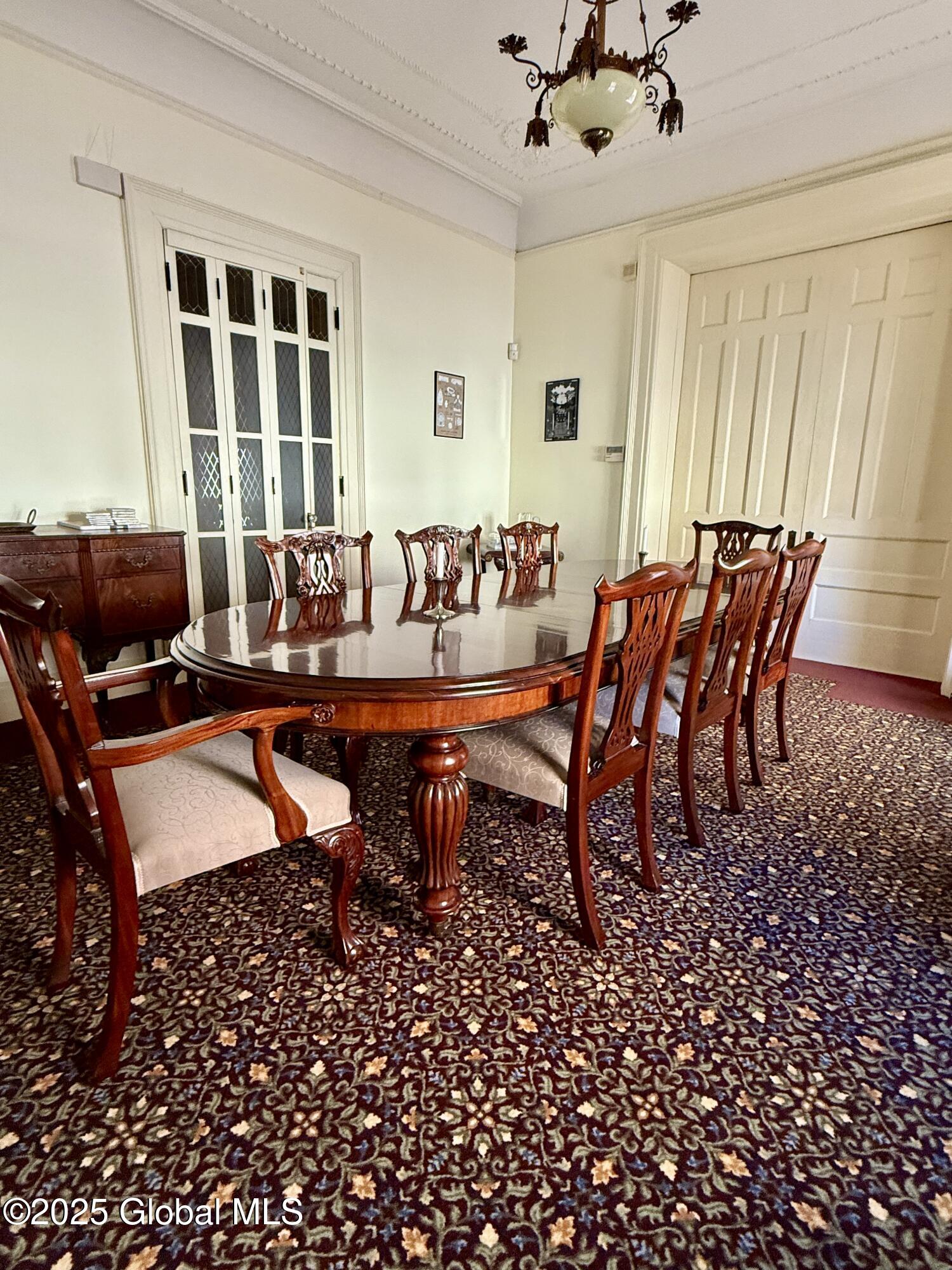 41 2nd Street Troy, NY 12180 - Photo 27 of 66 dining room with pocket doors closed