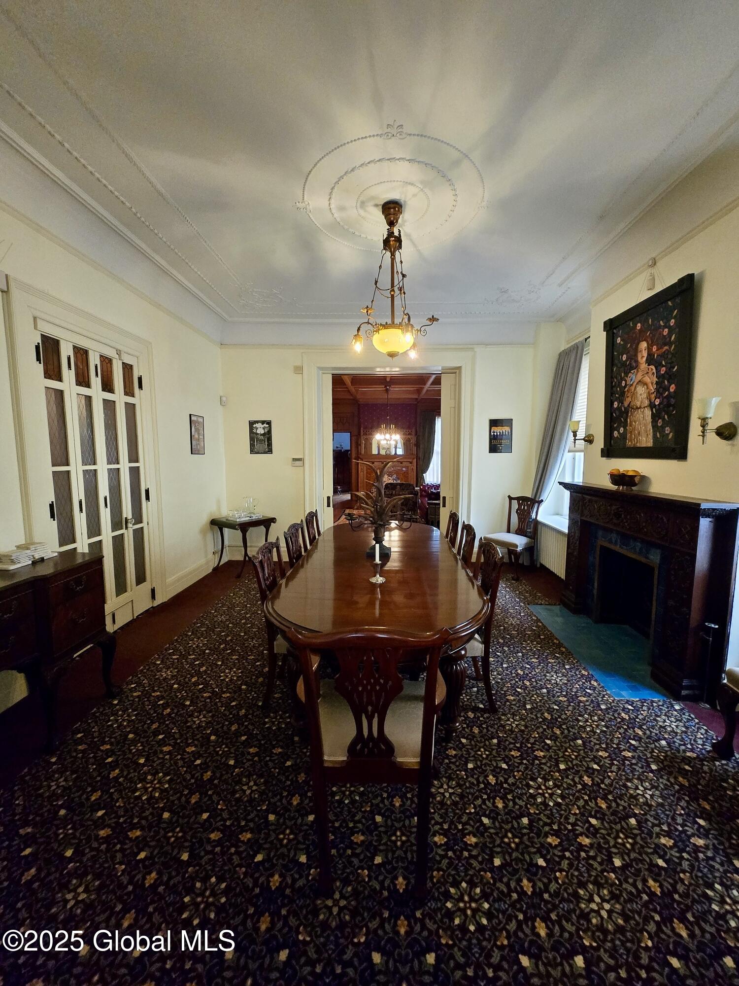 41 2nd Street Troy, NY 12180 - Photo 28 of 66 DR with pocket doors open