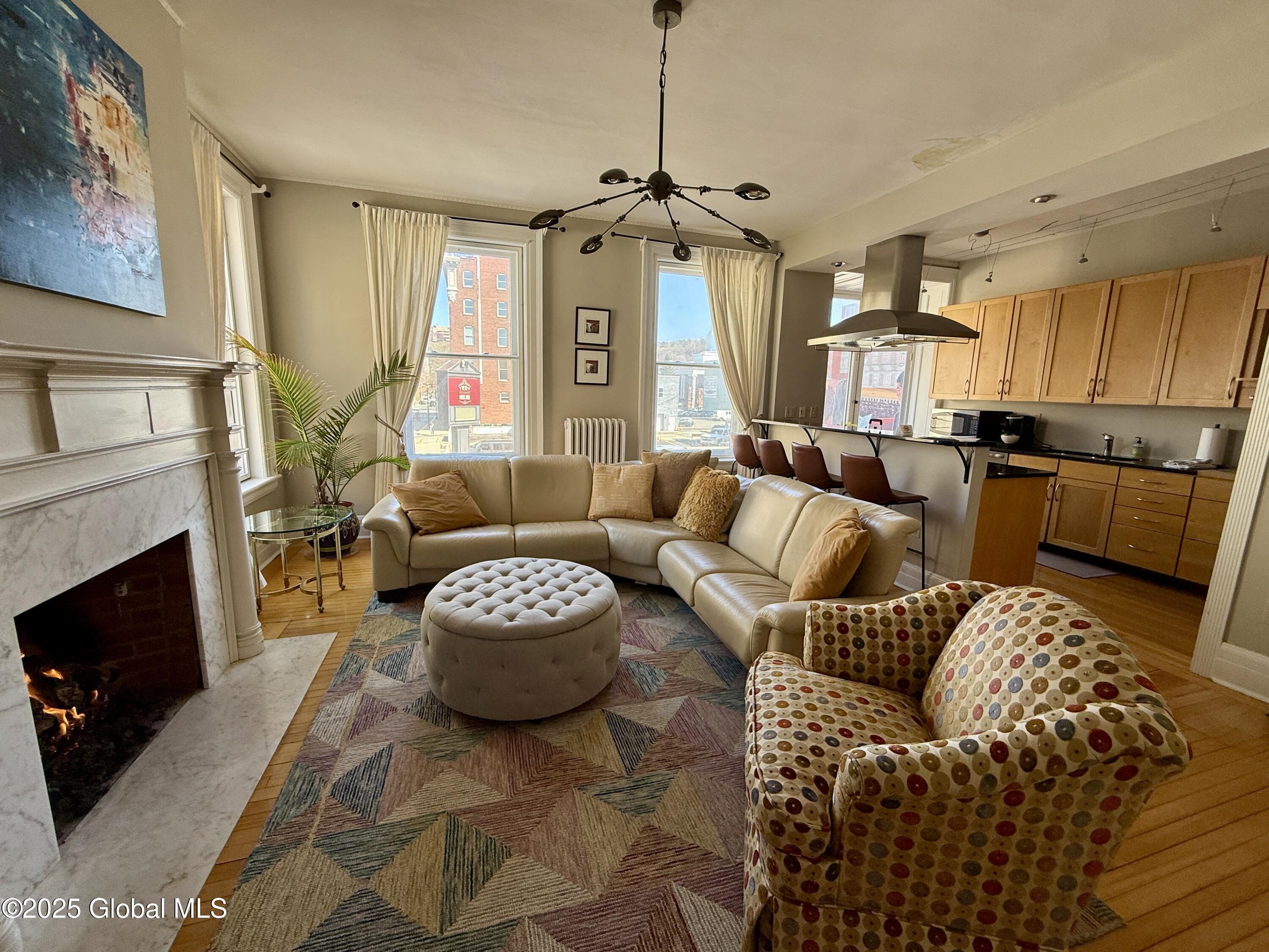 41 2nd Street Troy, NY 12180 - Photo 43 of 66 Great room with gas fireplace