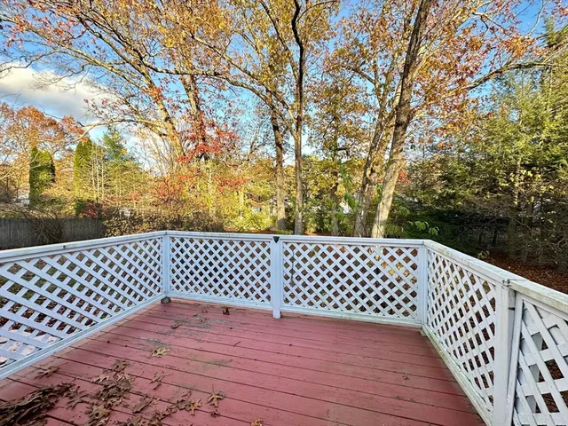 a view of a black gate