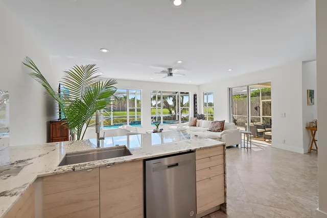 a view of outdoor space with swimming pool