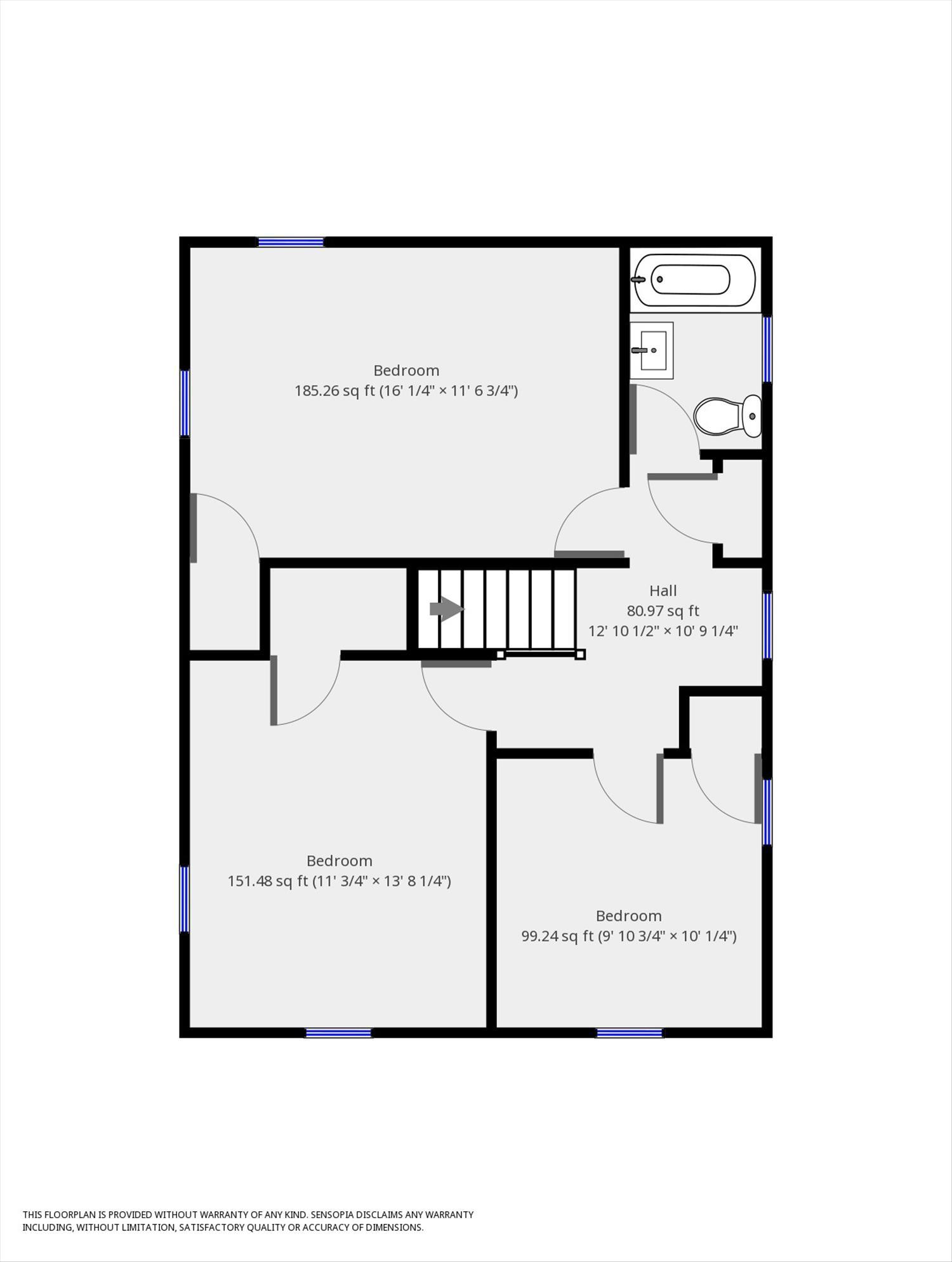 3234 Oliver Road Northeast Roanoke, VA 24012 - Photo 25 of 31 2nd Floor Plan