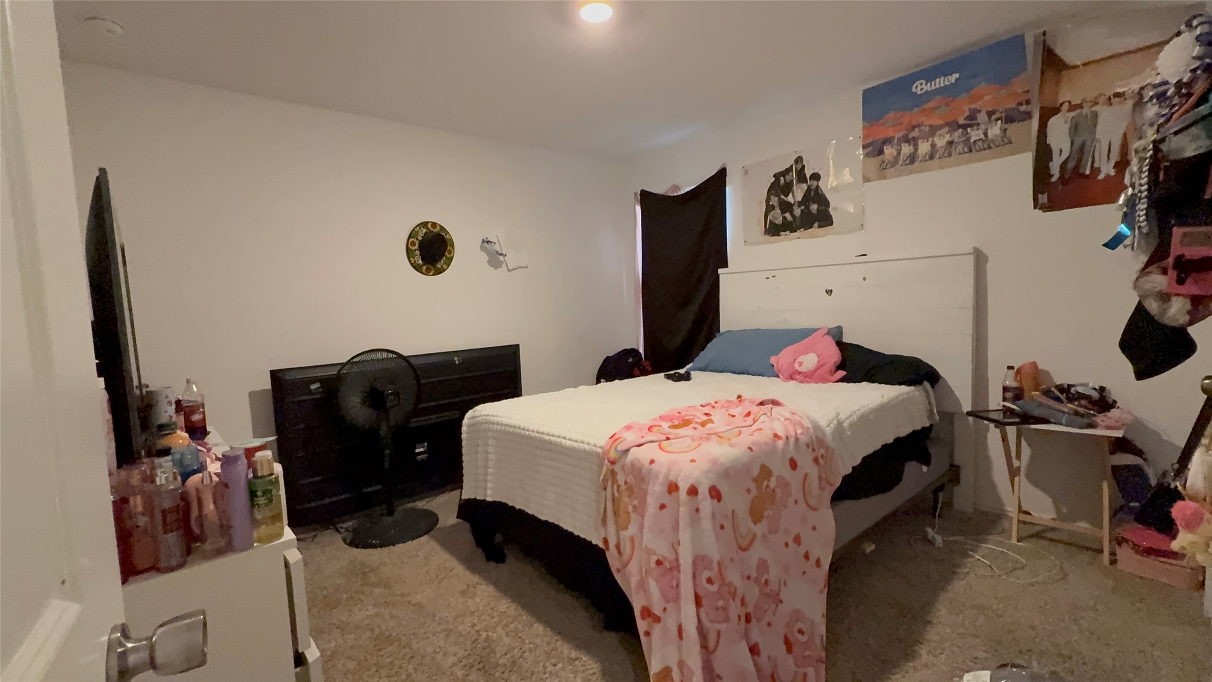316 Geode Glen Maxwell, TX 78656 - Photo 16 of 24 a bed room with a bed and a television