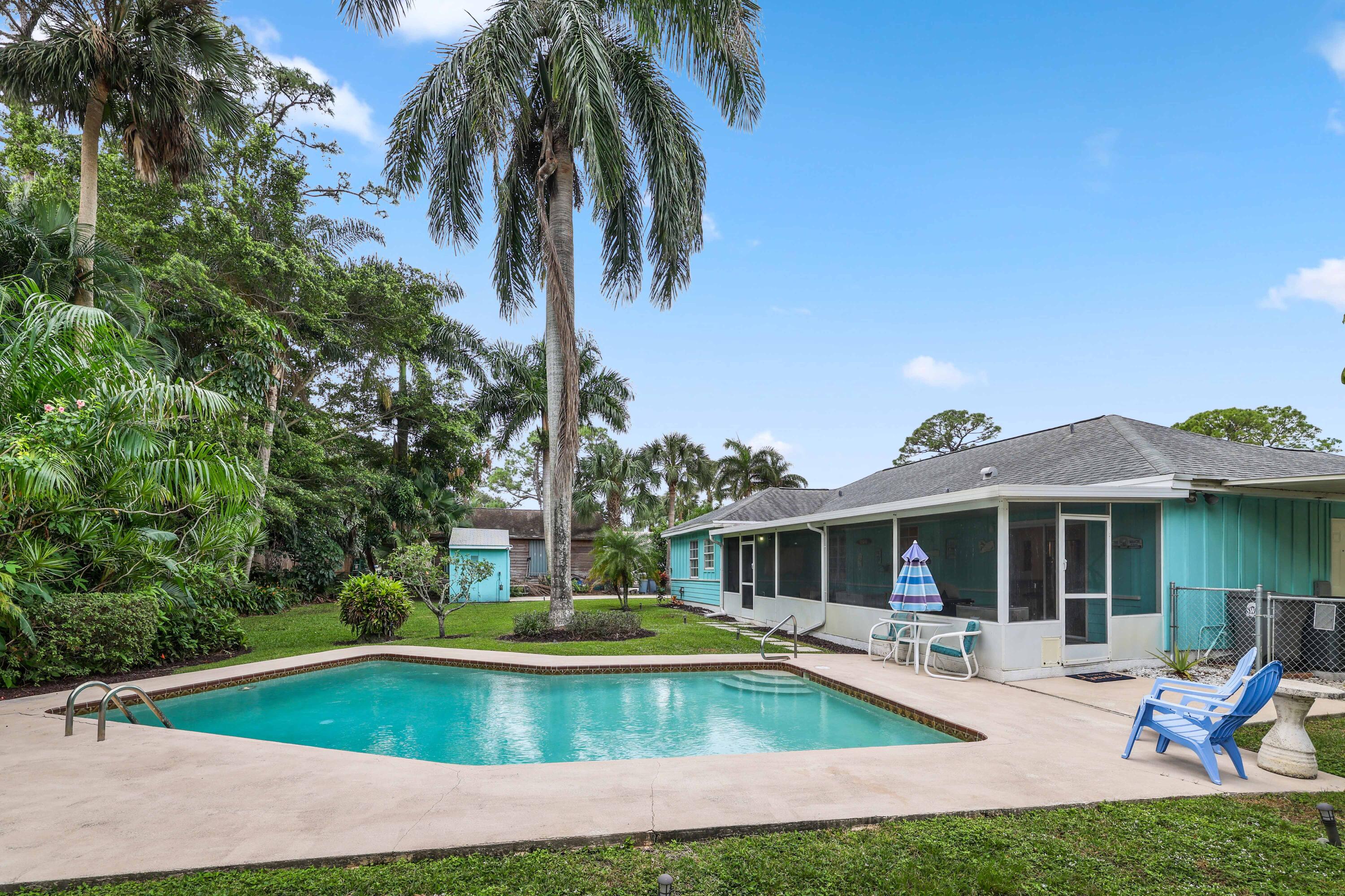 5554 Hibiscus Road Jupiter, FL 33458 - Photo 55 of 66 Backyard