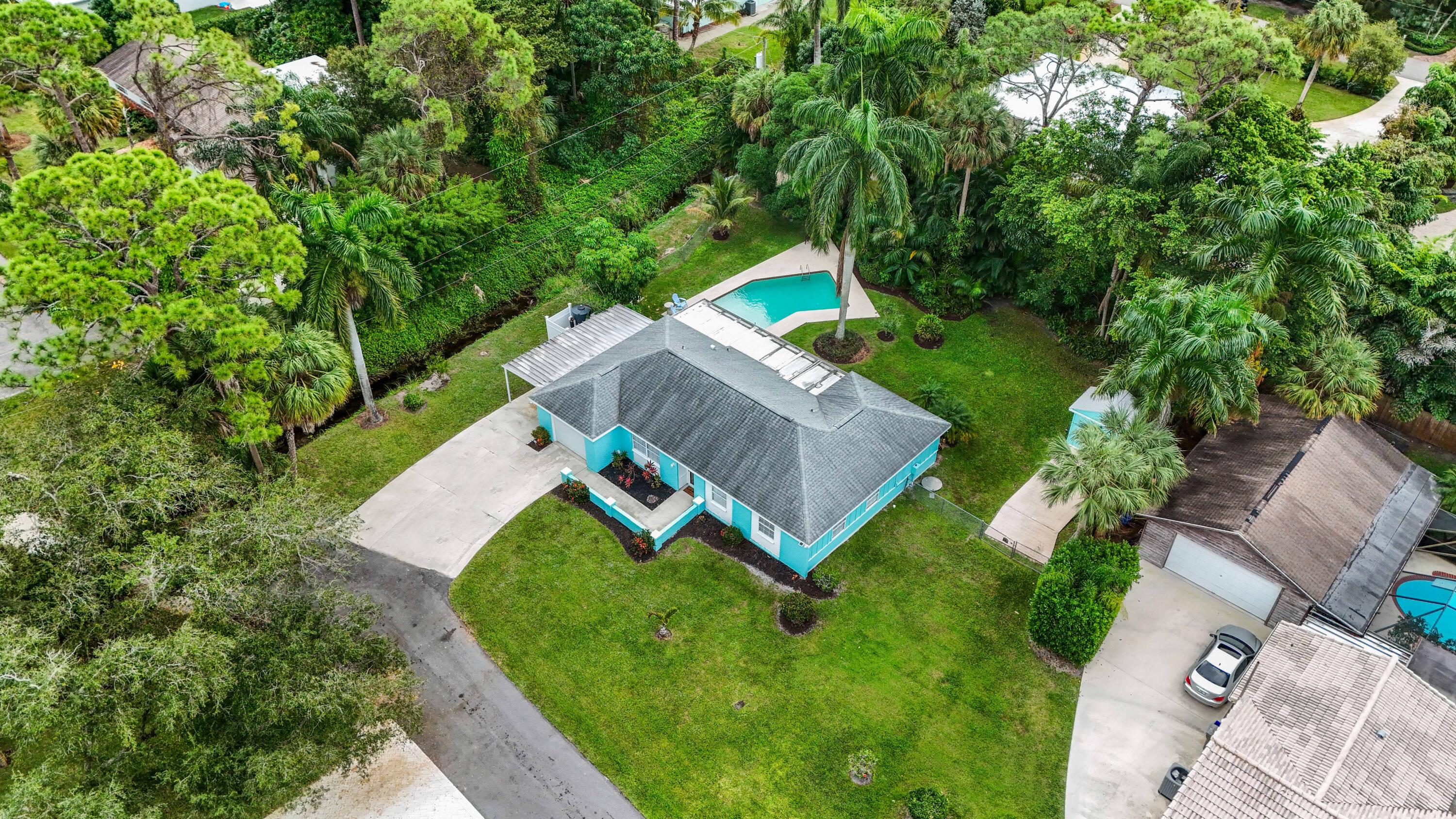 5554 Hibiscus Road Jupiter, FL 33458 - Photo 58 of 66 Aerial shot