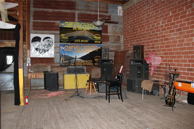 a view of parked car with door