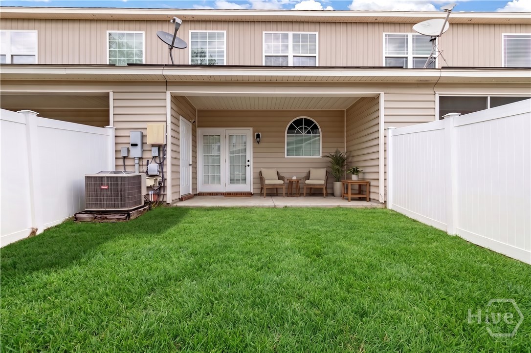 227 Durham Park Way Pooler, GA 31322 - Photo 21 of 31 Backyard - Grass Virtually Enhanced