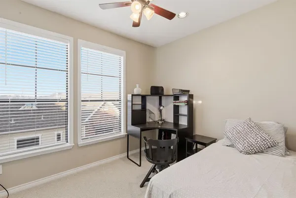 a view of a hallway with entryway