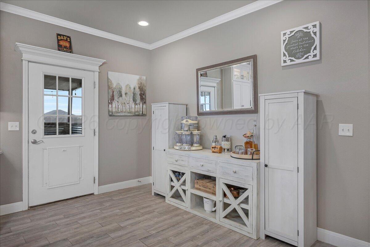 39 Cm Lane Canyon, TX 79015 - Photo 10 of 26 a view of a kitchen counter space and wooden floor