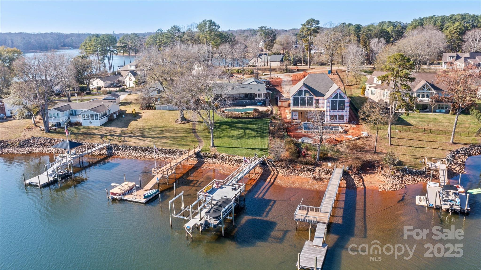 2488 Primm Road Denver, NC 28037 - Photo 39 of 48 a view of a lake with houses