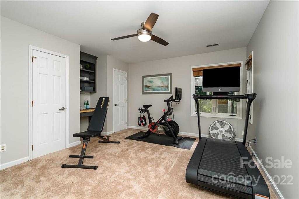 4525 Rounding Run Road Charlotte, NC 28277 - Photo 27 of 44 a view of a room with gym equipment