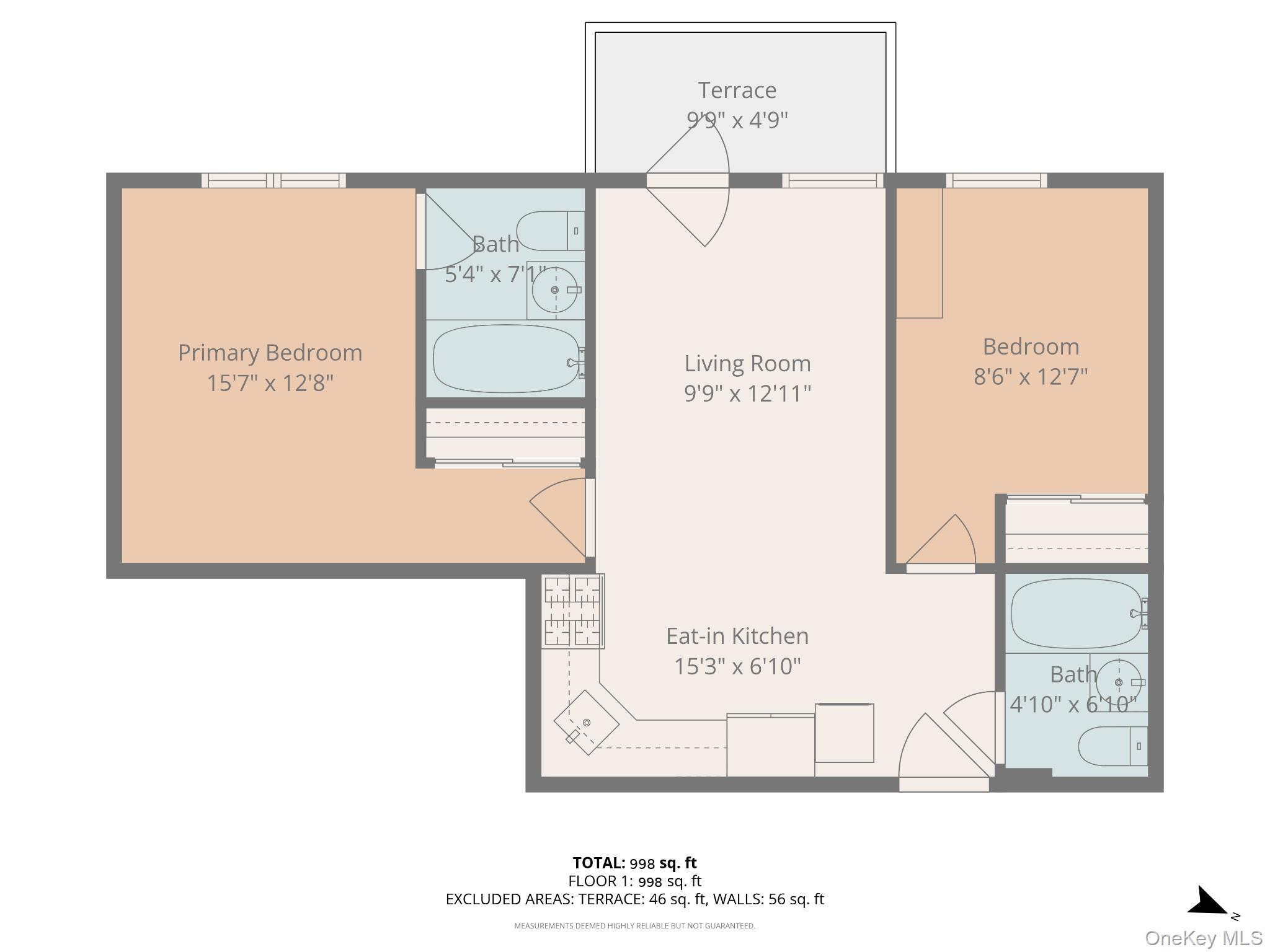 35-06 Leavitt Street, Unit 3K Queens, NY 11354 - Photo 17 of 17 View of room layout