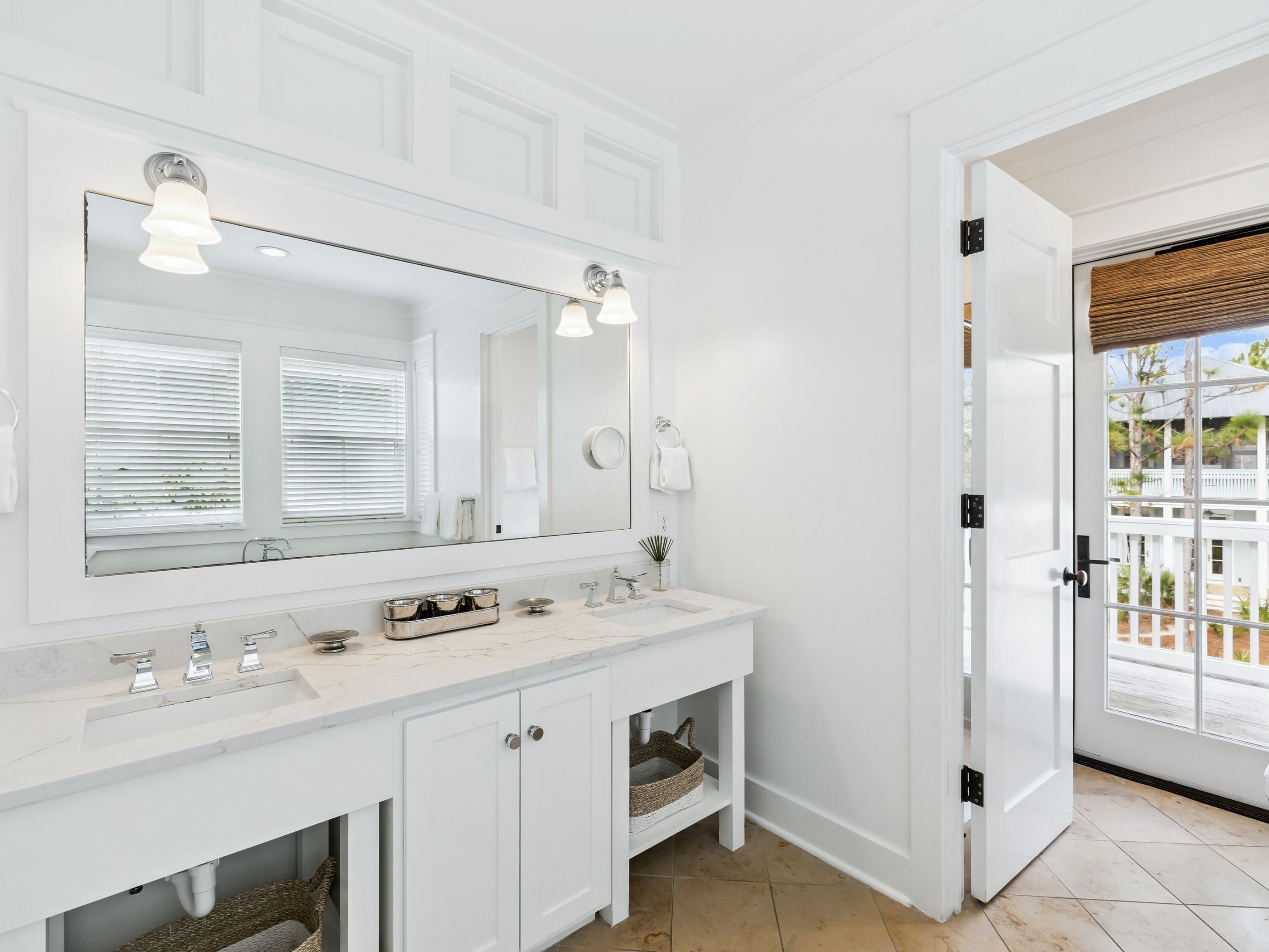 37 Winterberry Circle Santa Rosa Beach, FL 32459 - Photo 20 of 39 a bathroom with a sink and a mirror