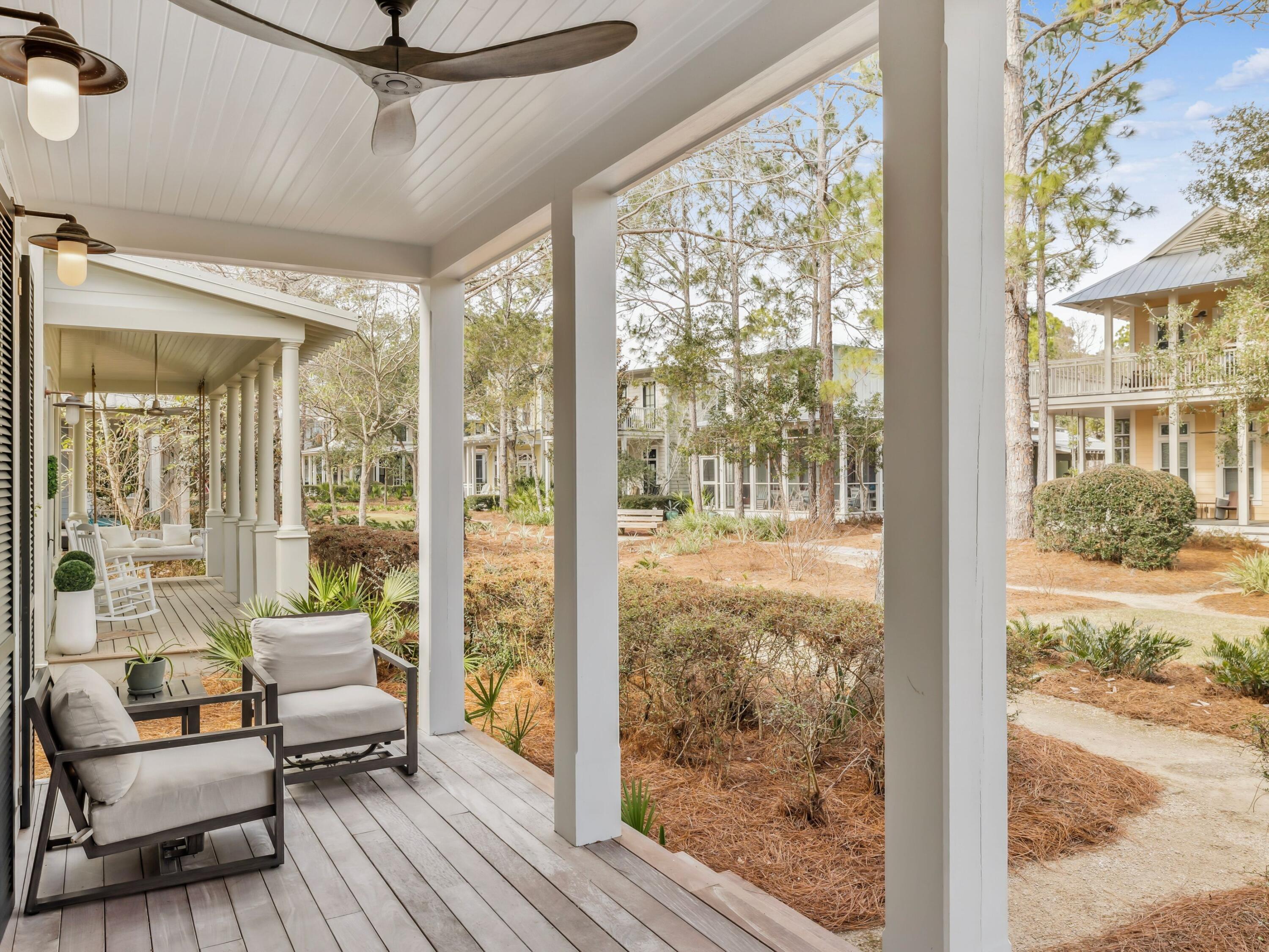 37 Winterberry Circle Santa Rosa Beach, FL 32459 - Photo 31 of 39 a living room with hardwood floor and a balcony
