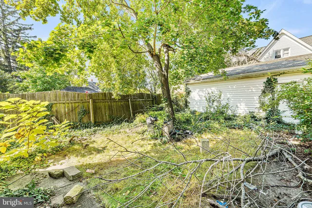 a view of a lake with a yard