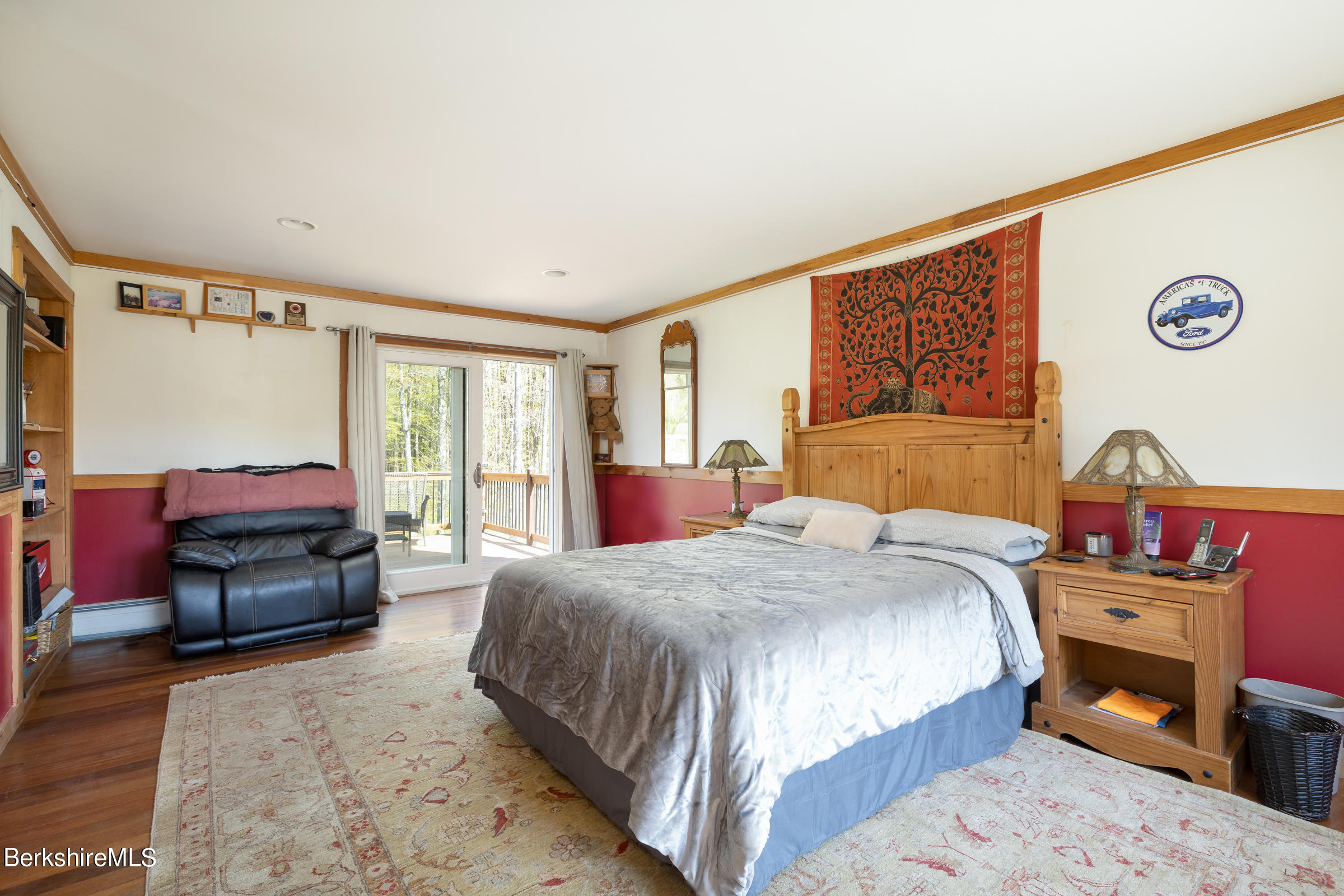 235 Main Road Monterey, MA 01245 - Photo 14 of 37 a bedroom with a bed and a window