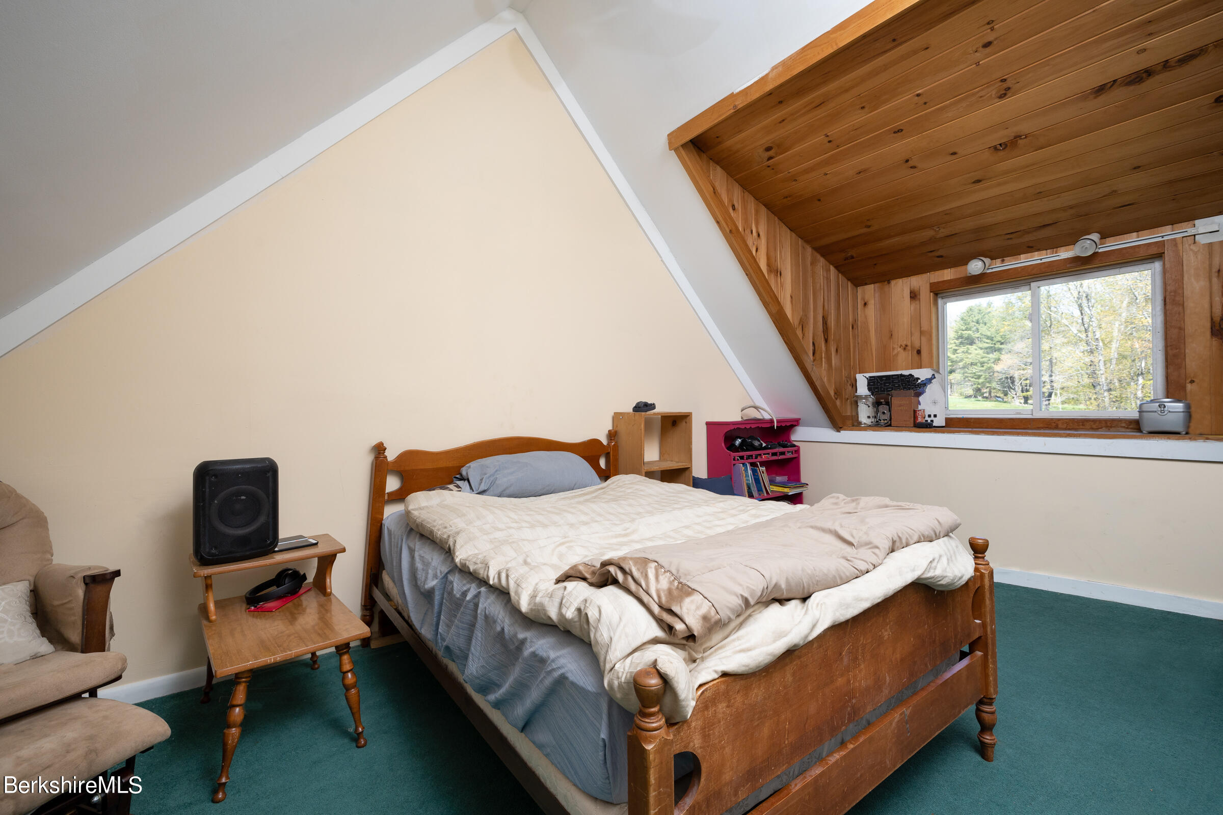 235 Main Road Monterey, MA 01245 - Photo 20 of 37 a bedroom with a bed and a window