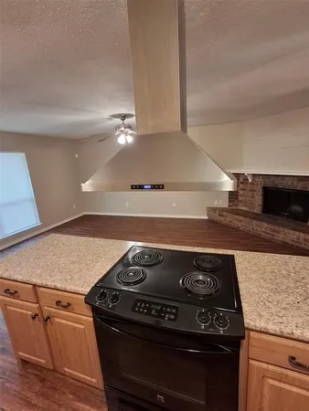 a close view of stove top oven