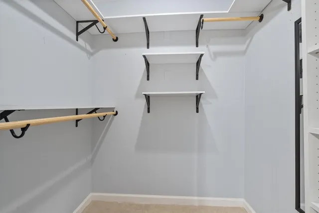 a view of walk in closet