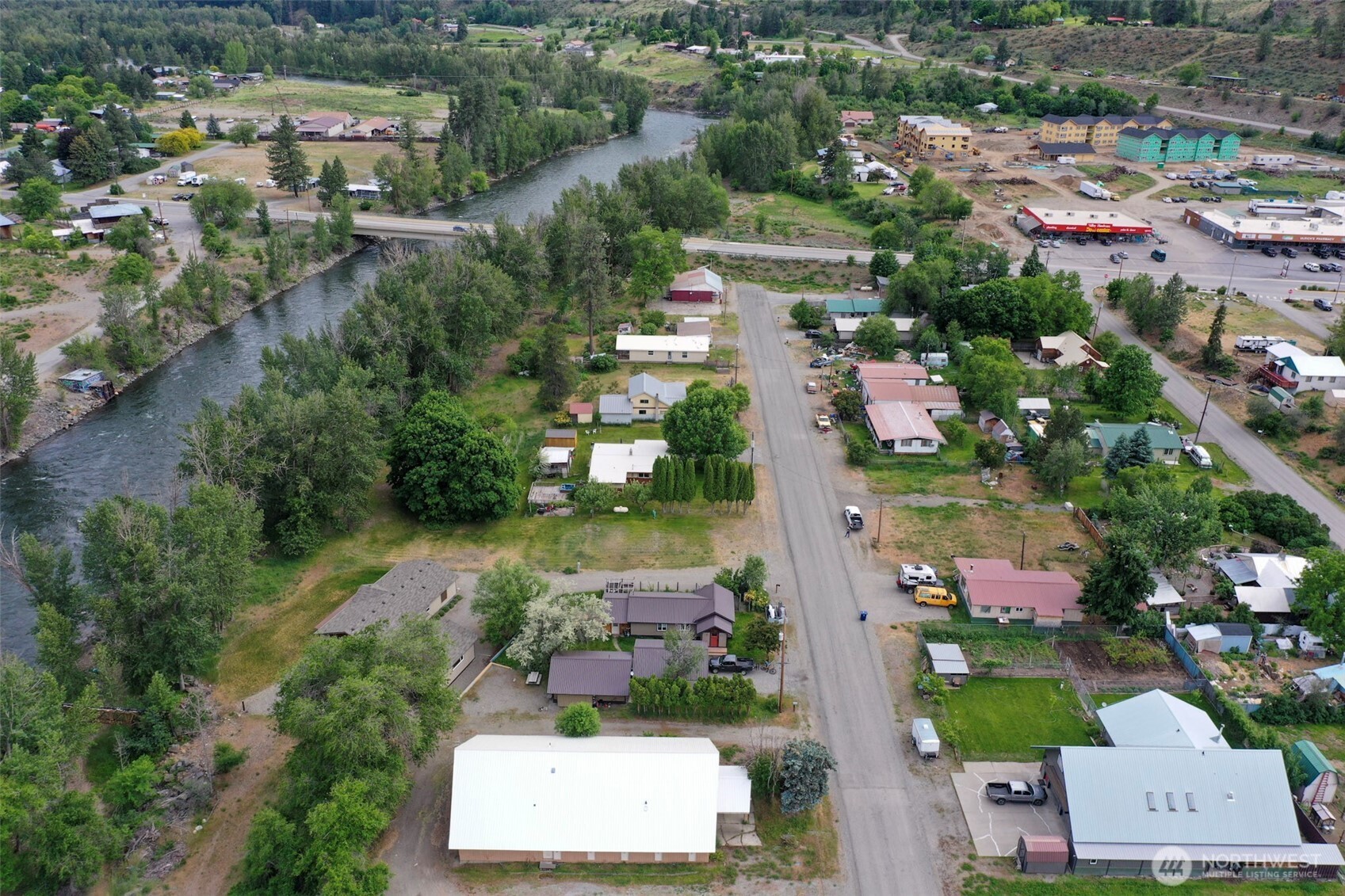 518 Bridge Street Twisp, WA 98856 - Photo 33 of 40 an aerial view of a city