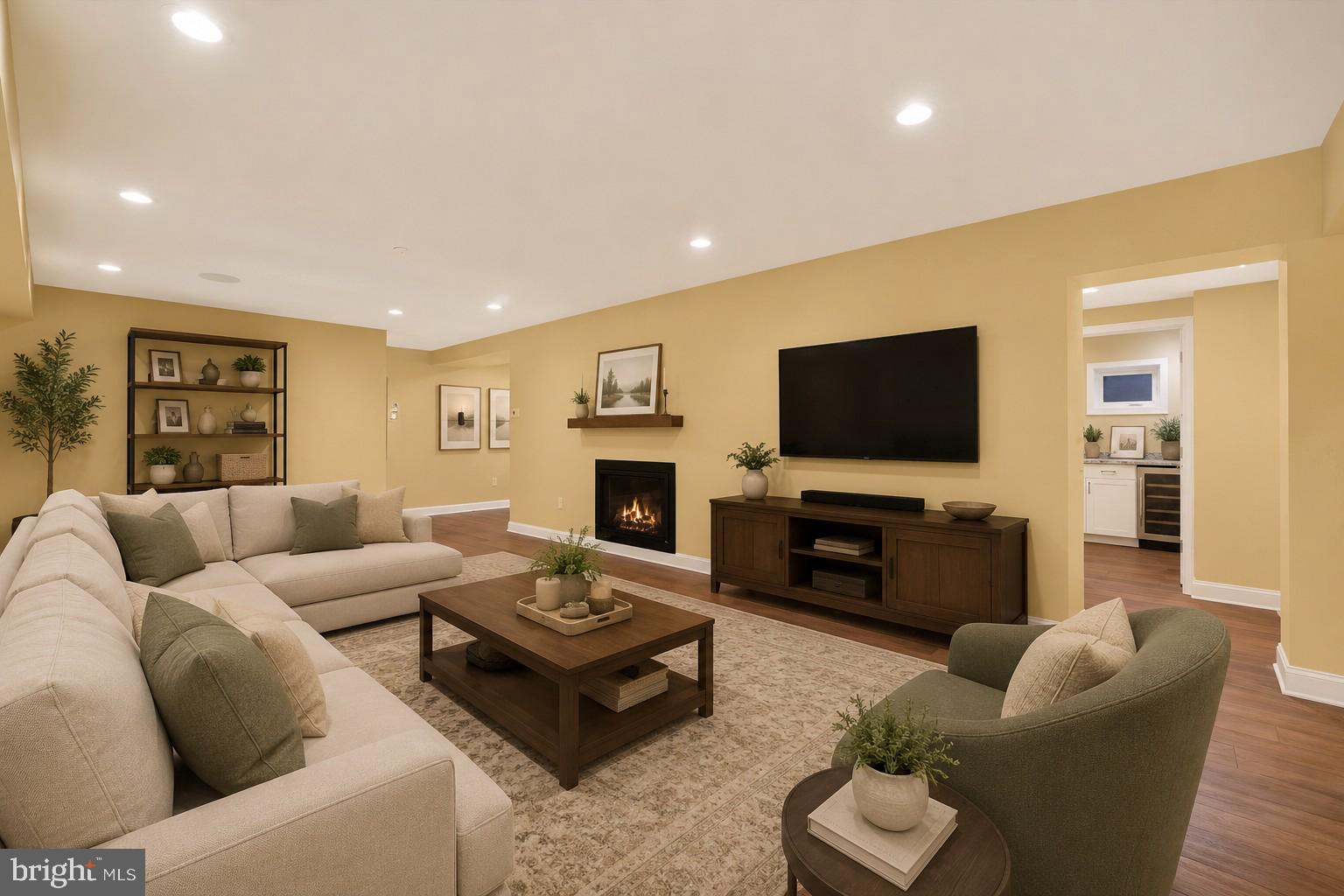 904 Bellemore Road Baltimore, MD 21210 - Photo 42 of 73 Family room virtually staged