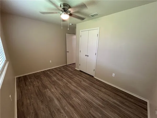 wooden floor in an empty room