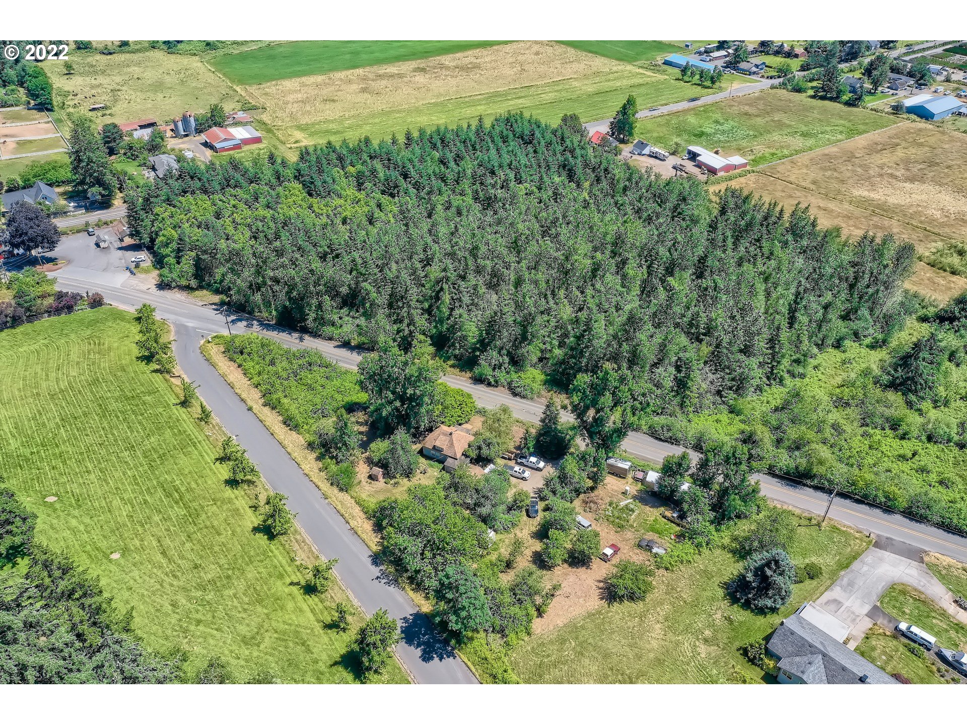 24011 Southeast Borges Road Damascus, OR 97089 - Photo 11 of 21 a view of a garden with an outdoor space
