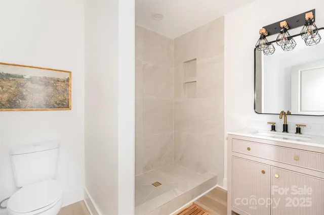 a view of a dining room with furniture and window
