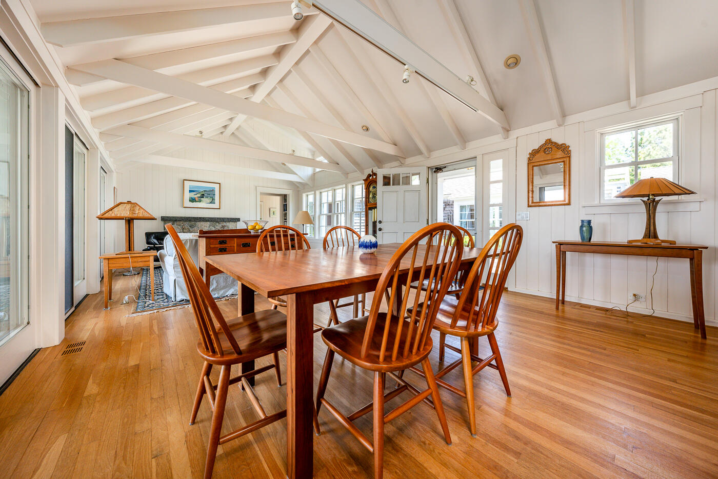 125 2nd Street Wellfleet, MA 02667 - Photo 21 of 75 a view of a dining room with furniture and wooden floor