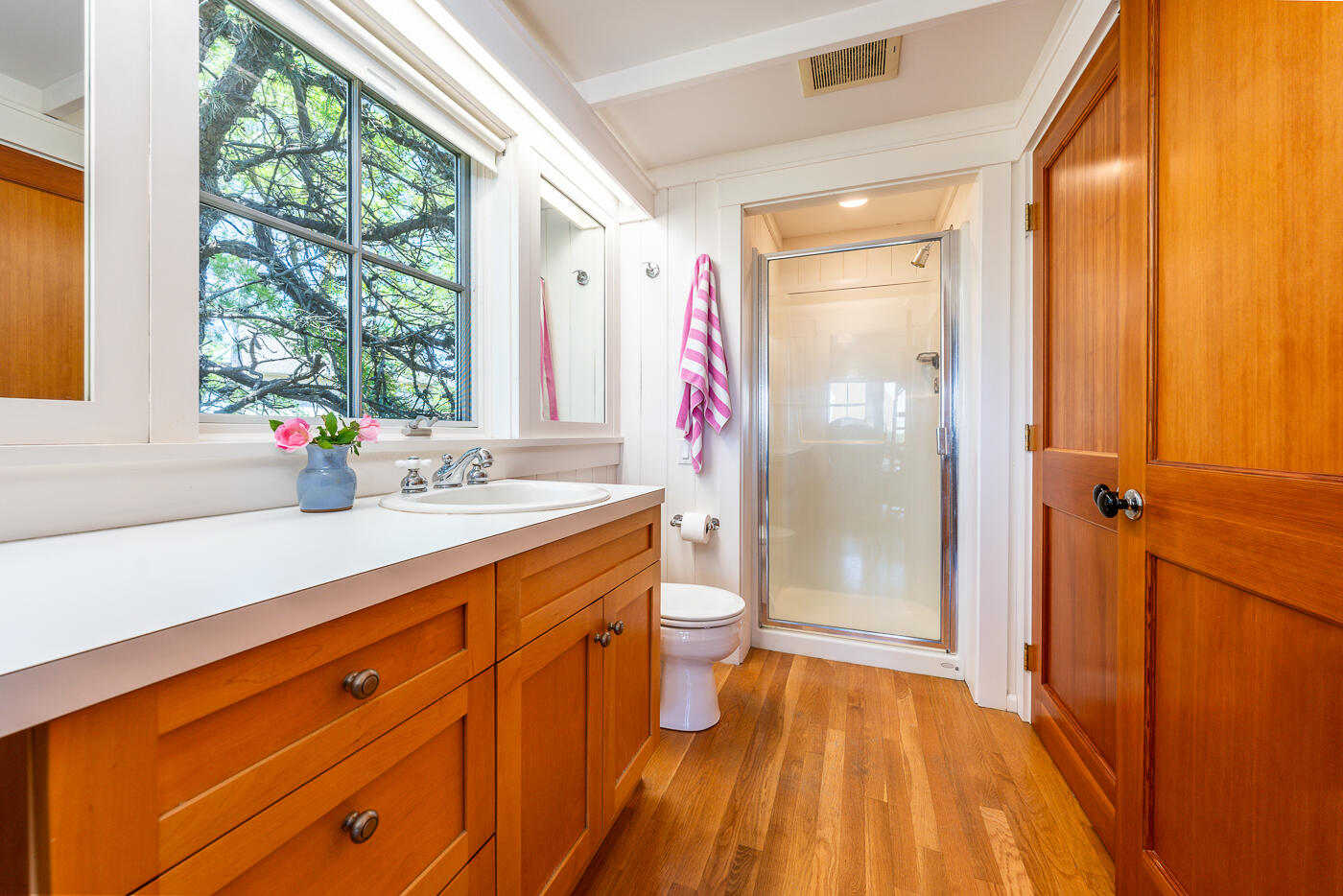 125 2nd Street Wellfleet, MA 02667 - Photo 32 of 75 a bathroom with a sink a toilet a tub and shower