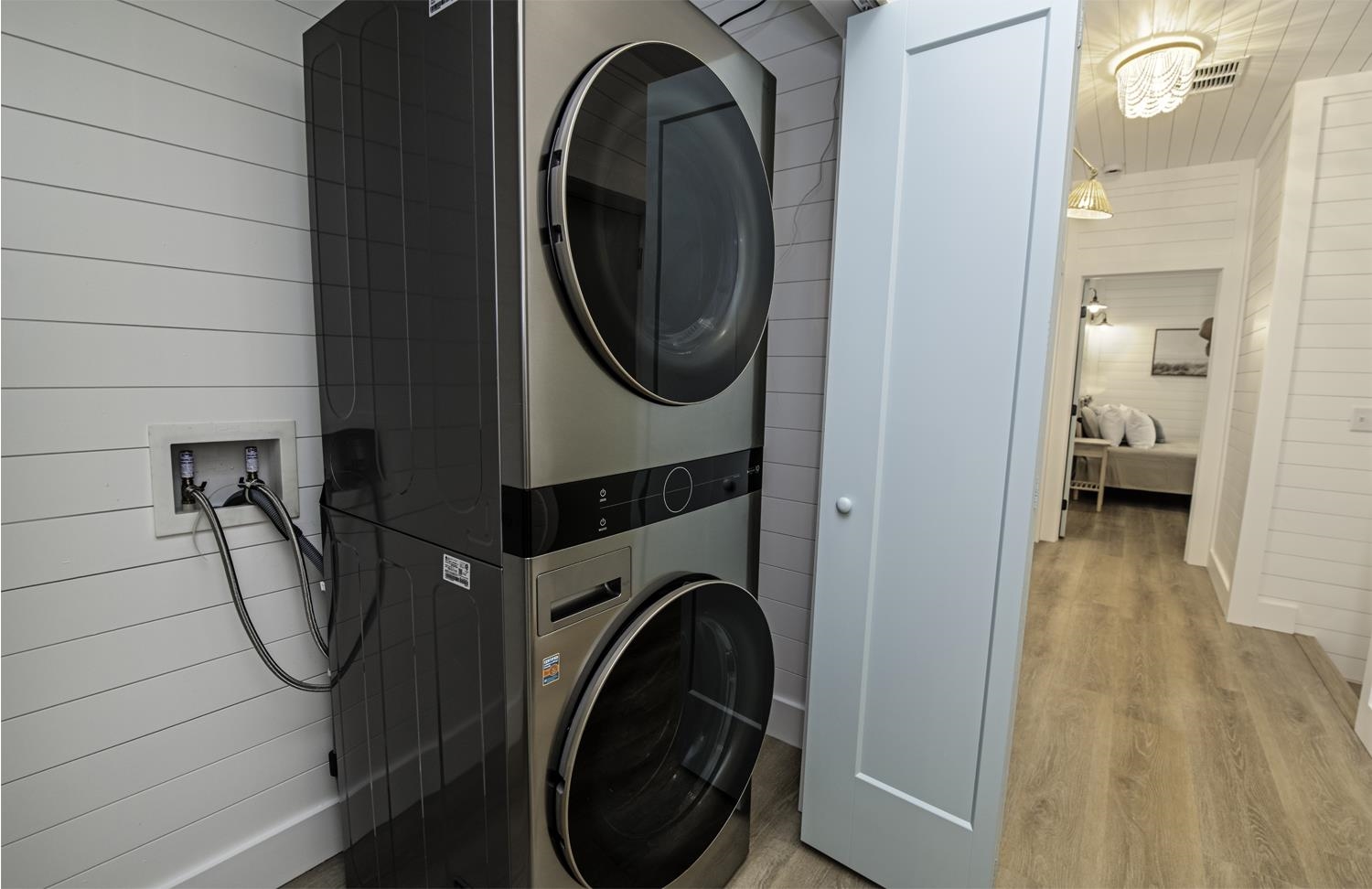 18 Inlet Place St. Augustine, FL 32080 - Photo 46 of 89 a view of a storage & utility room with a washer dryer