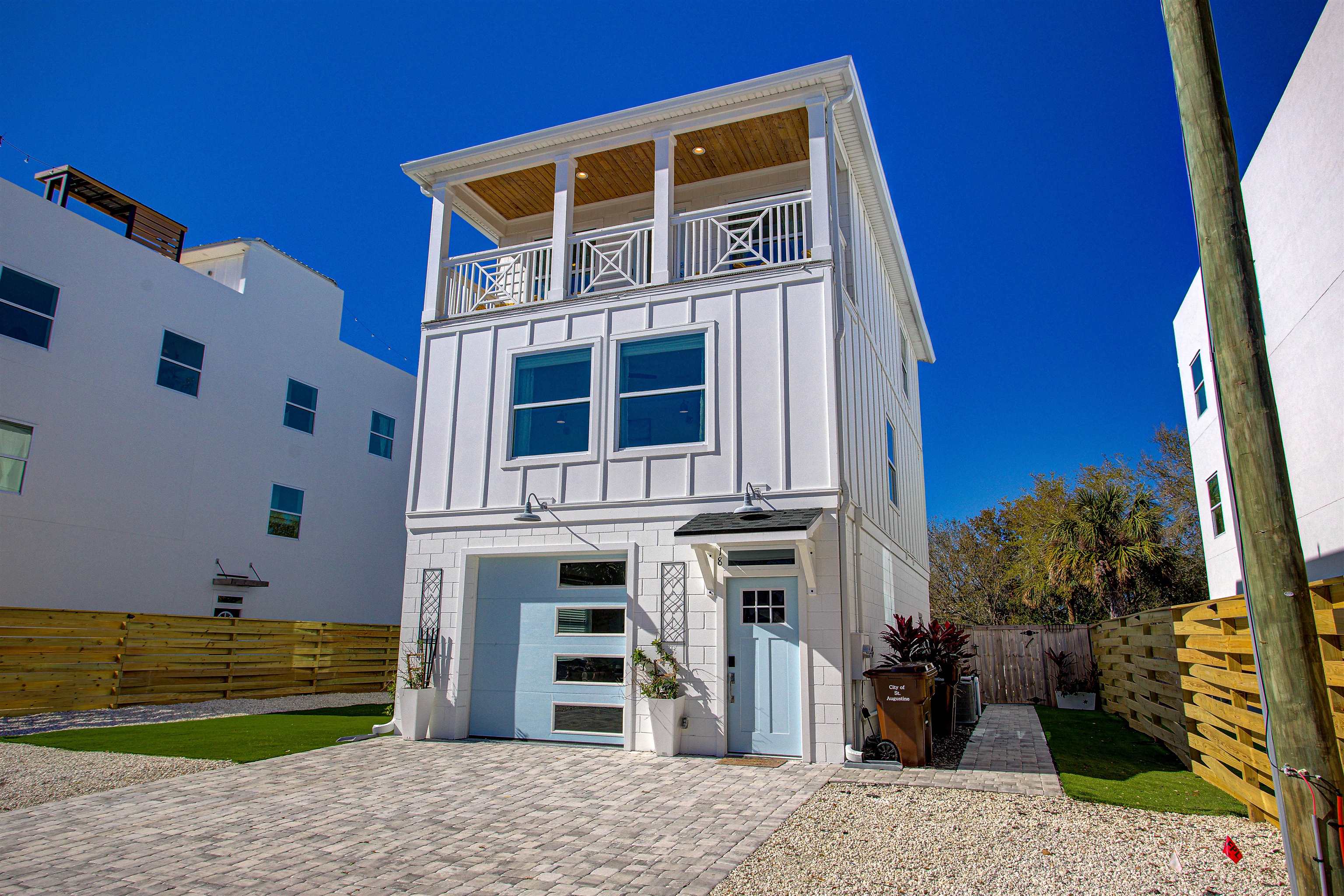 18 Inlet Place St. Augustine, FL 32080 - Photo 49 of 89 a front view of a house with a yard