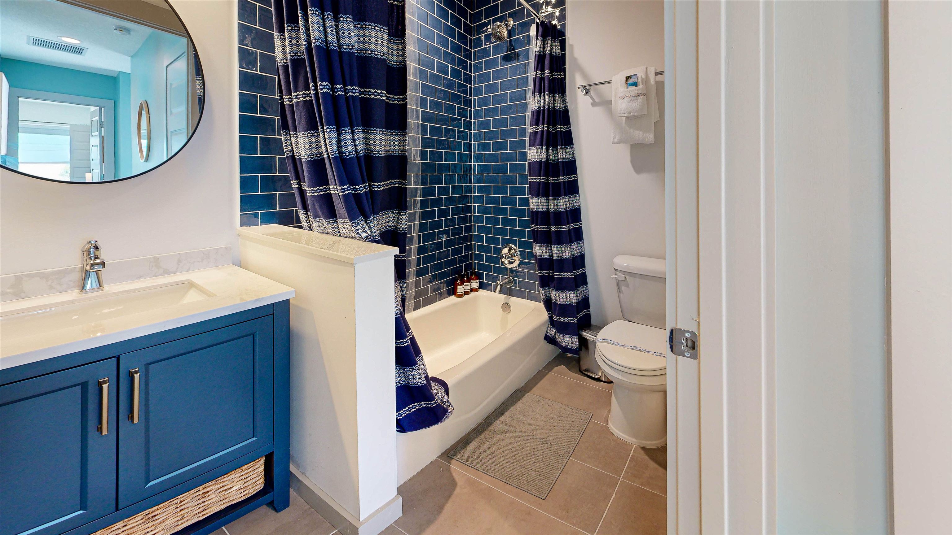 18 Inlet Place St. Augustine, FL 32080 - Photo 71 of 89 a bathroom with a sink toilet and shower