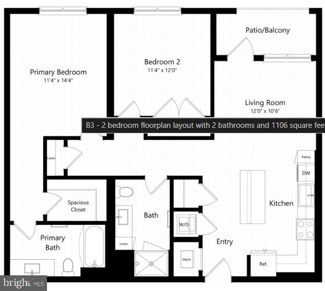 4851 Ellin Road, Unit 108 Hyattsville, MD 20784 - Photo 15 of 15 a picture of a bench in front of a wall