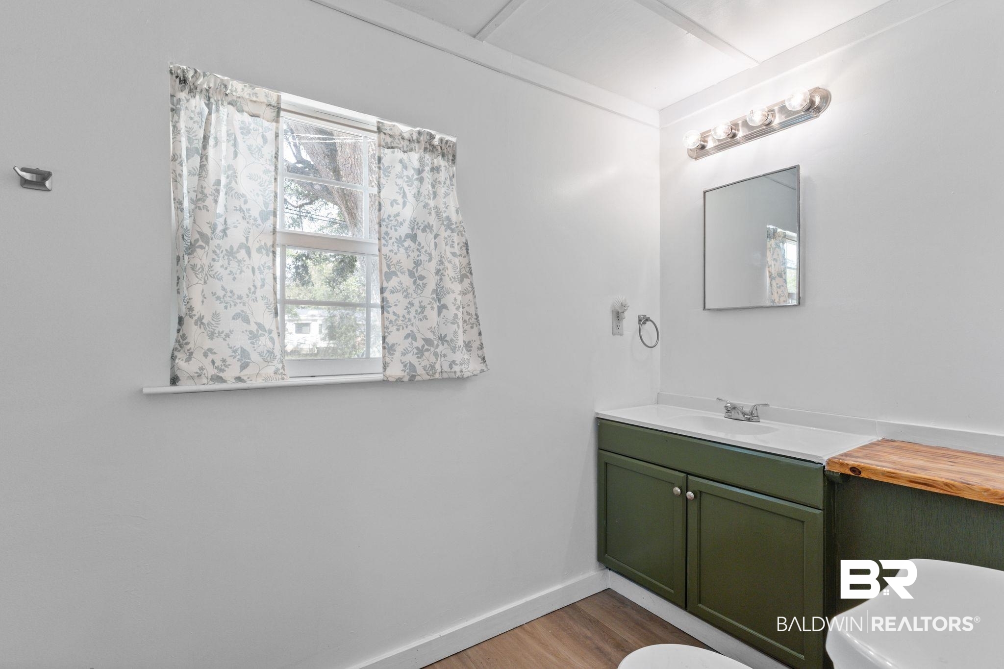10785 Gregg Road Semmes, AL 36575 - Photo 17 of 35 Bathroom featuring vanity and light wood-style floors