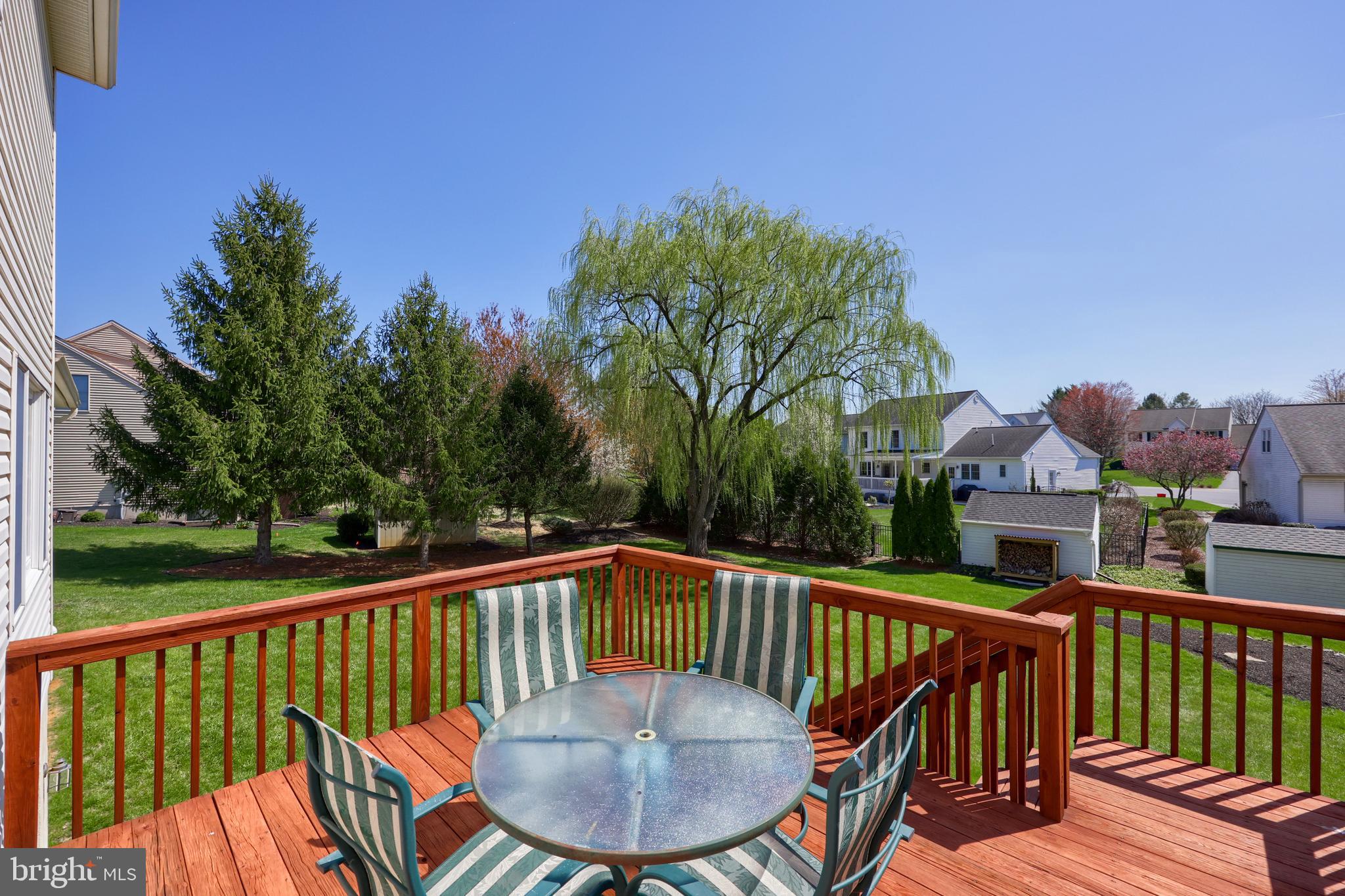 362 Squire Lane Lititz, PA 17543 - Photo 40 of 49 a view of a two chairs in the balcony