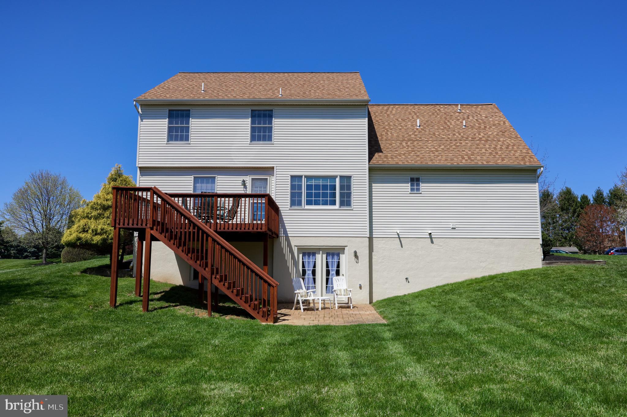 362 Squire Lane Lititz, PA 17543 - Photo 44 of 49 a view of a house with a yard and deck