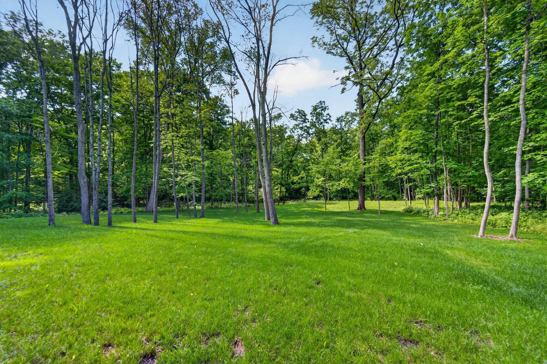 W3650 Snake Road Linn, WI 53147 - Photo 85 of 92 Private Backyard with Mature Trees