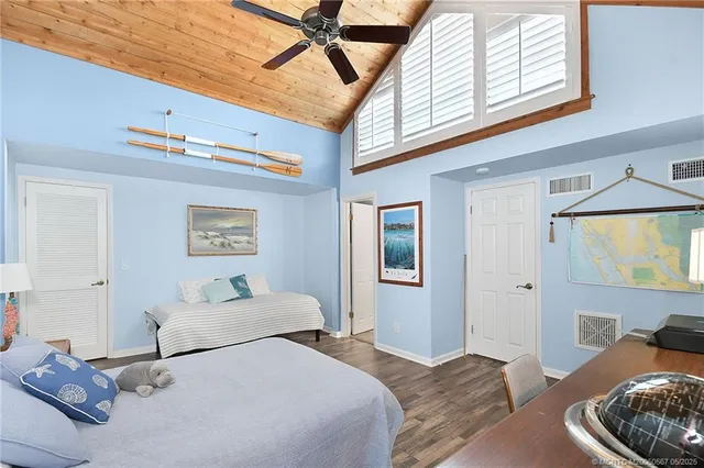 a workspace with furniture and window