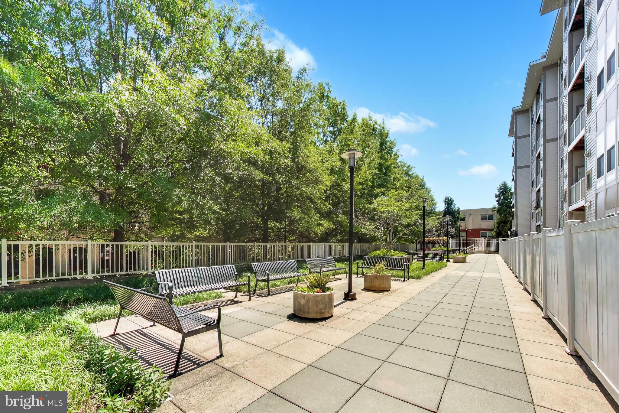 8045 Newell Street, Unit 118 Silver Spring, MD 20910 - Photo 35 of 39 a view of roof deck with furniture