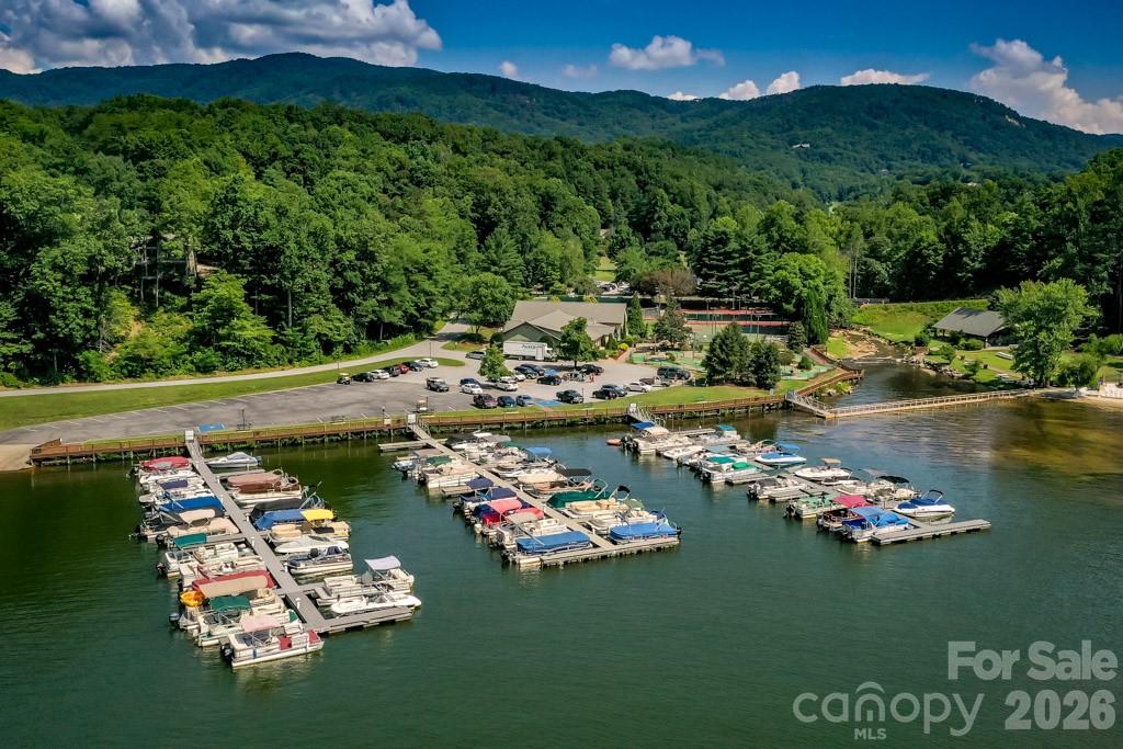 0 Buffalo Creek Road Lake Lure, NC 28746 - Photo 17 of 33 a view of a lake with a mountain