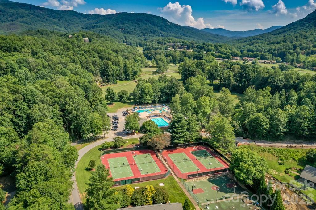 0 Buffalo Creek Road Lake Lure, NC 28746 - Photo 18 of 33 an aerial view of a house with a yard
