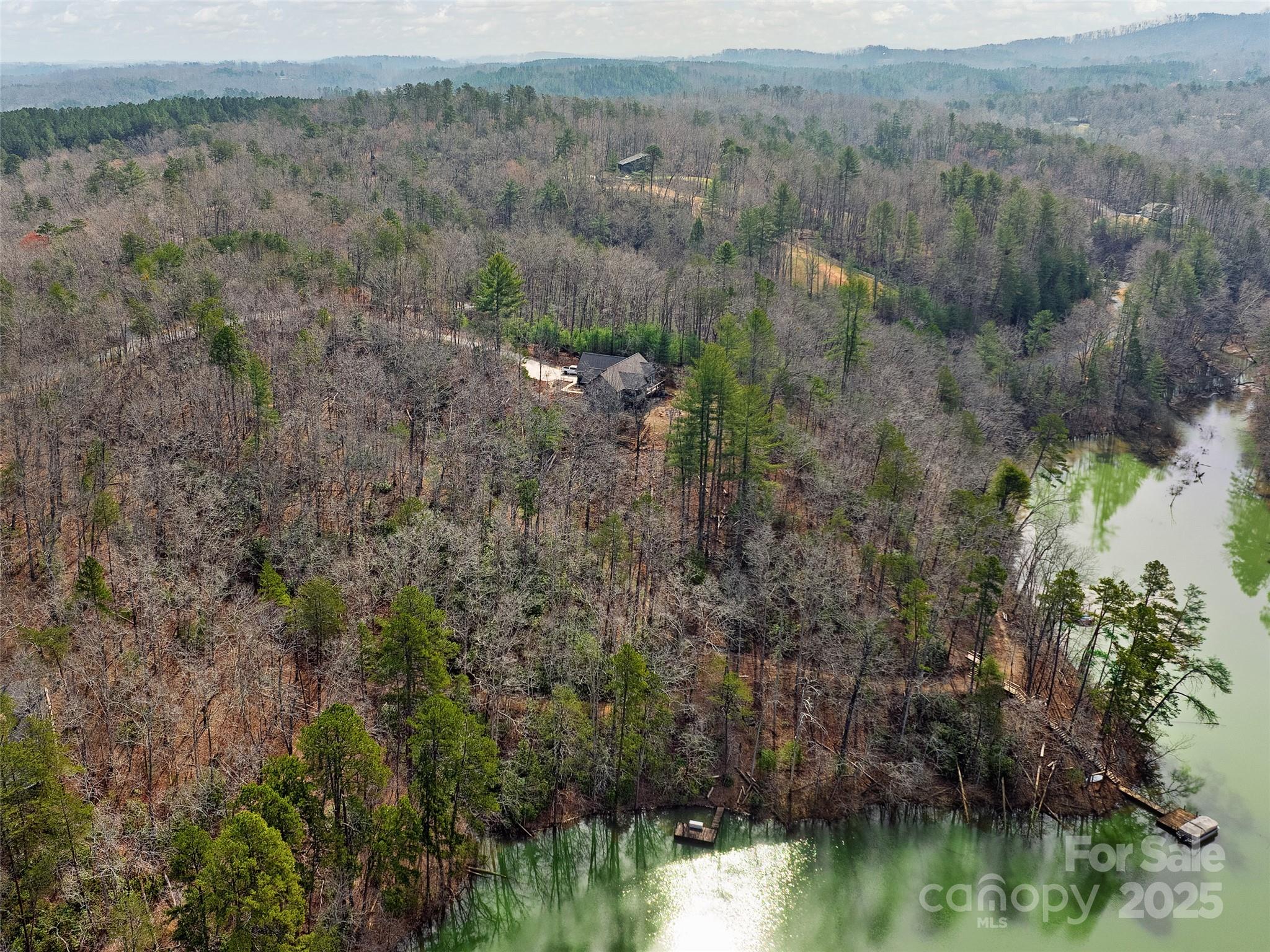 Lot 27 South Cove Rd Mill Spring Mill Spring, NC 28756 - Photo 8 of 20 a view of a lake with mountain view