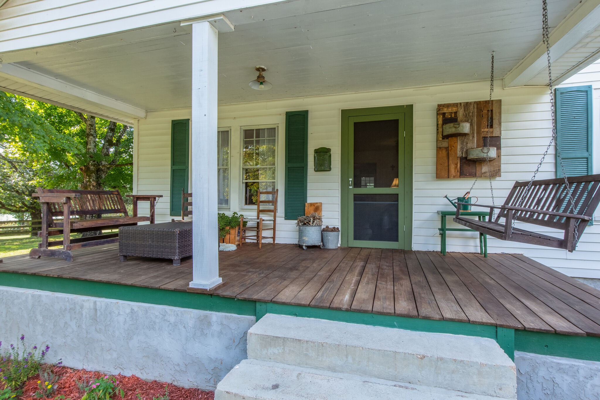 10221 Ed Lyell Road Lyles, TN 37098 - Photo 3 of 27 a view of a backyard with sitting area