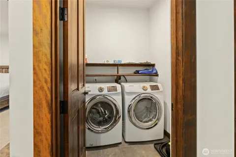 a view of lake with mountain