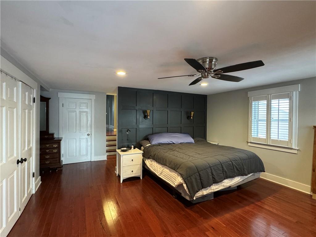 390 Locust Street Indiana, PA 15701 - Photo 12 of 21 a spacious bedroom with a bed and a window