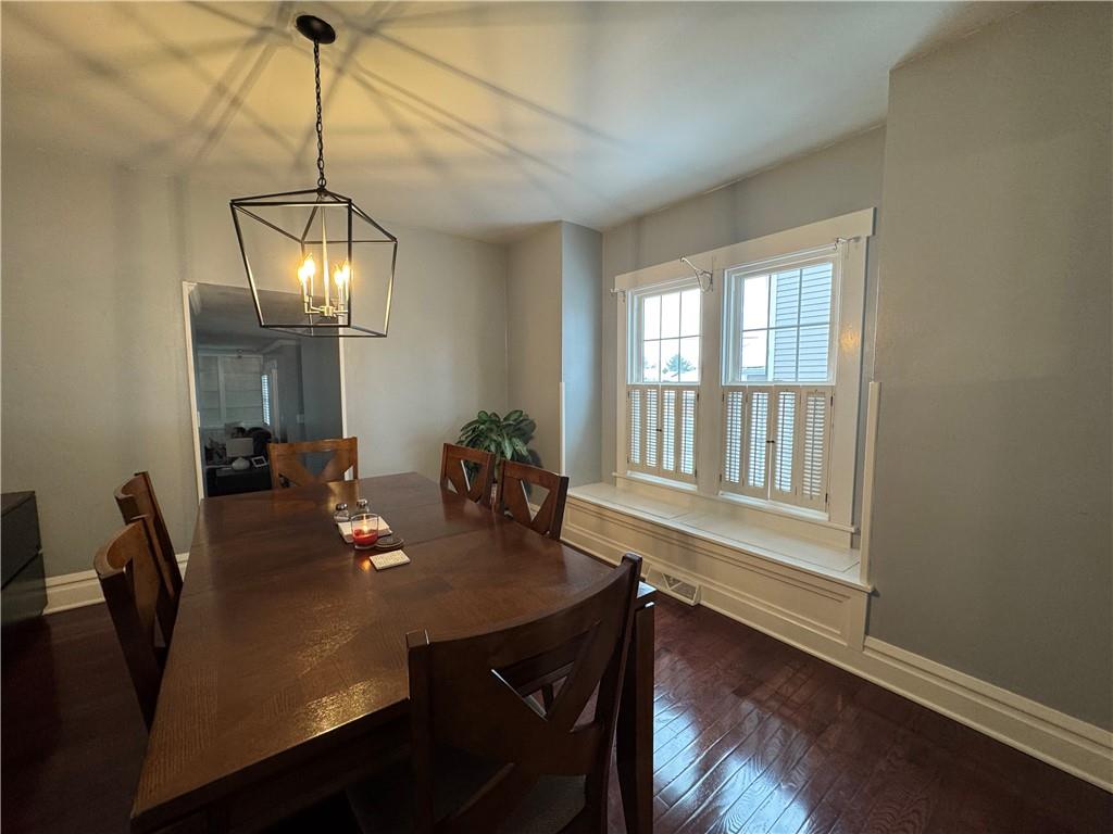 390 Locust Street Indiana, PA 15701 - Photo 5 of 21 a view of a dining room with furniture window and wooden floor