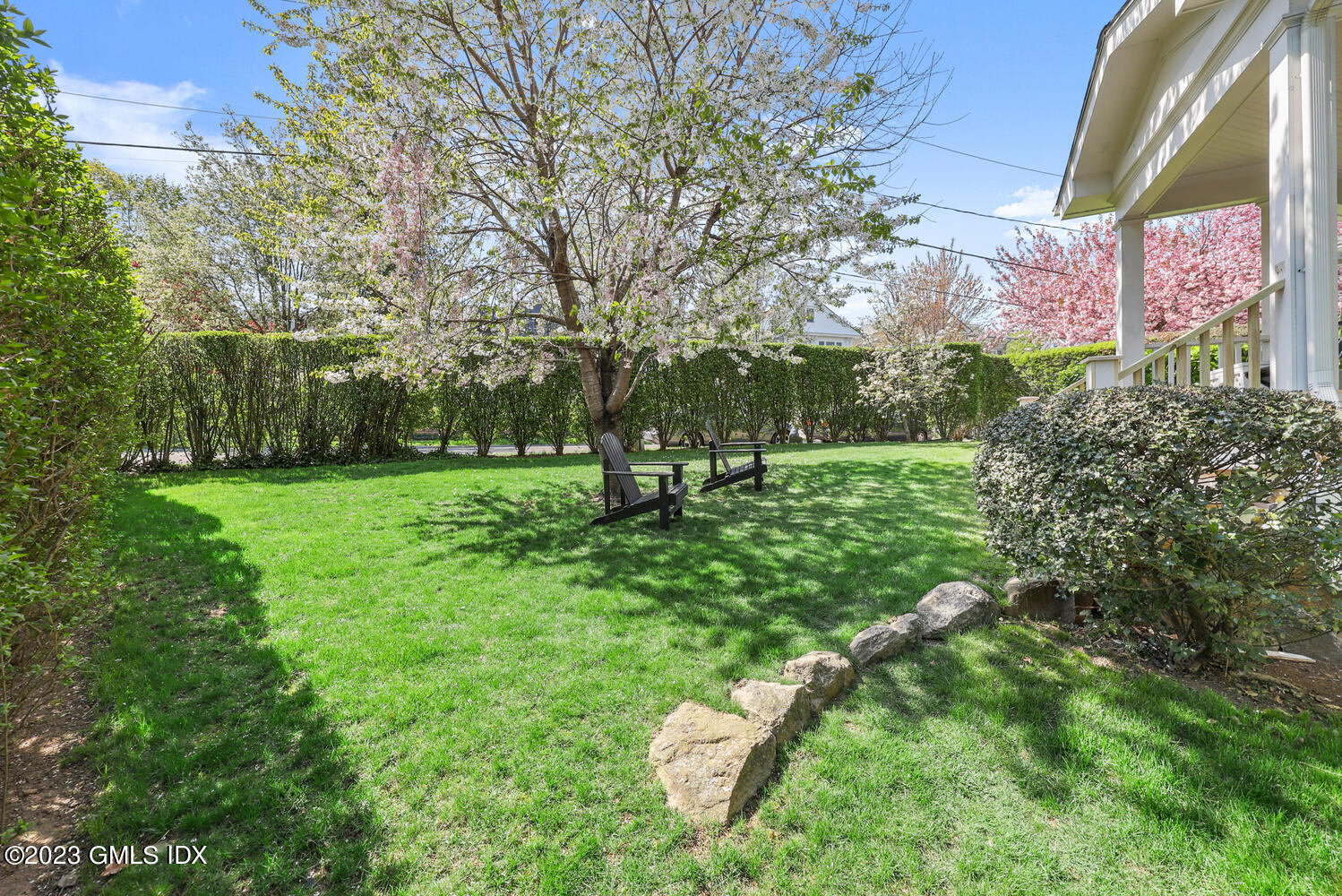 65 Ridge Street Greenwich, CT 06830 - Photo 29 of 35 a view of a park with large trees