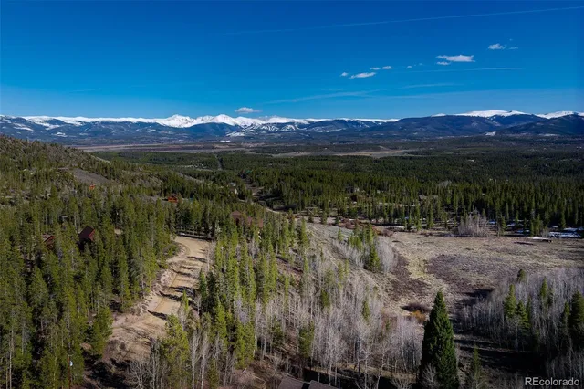 a view of lake and mountain