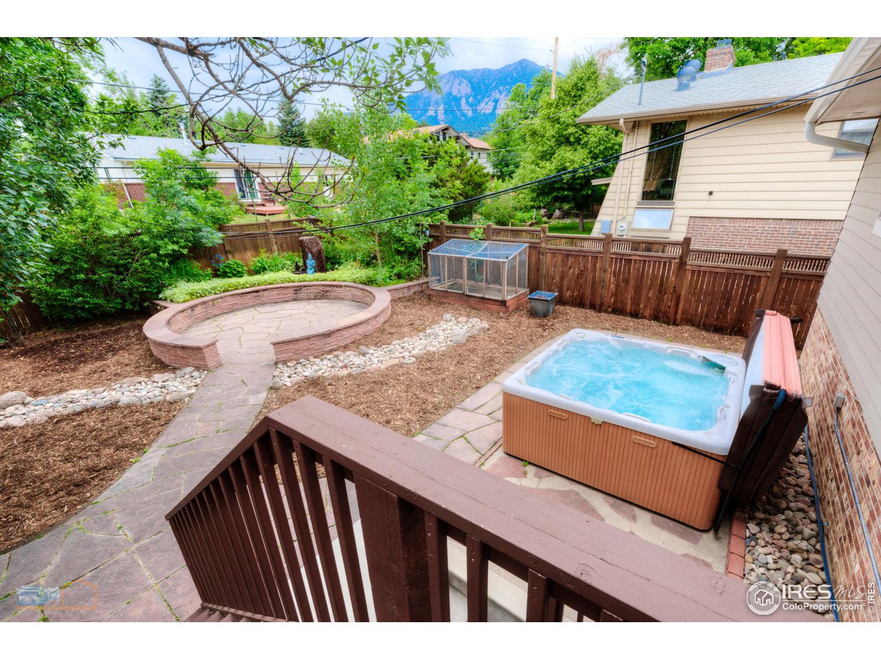 2850 Emerson Avenue Boulder, CO 80305 - Photo 29 of 40 a view of a backyard with sitting area